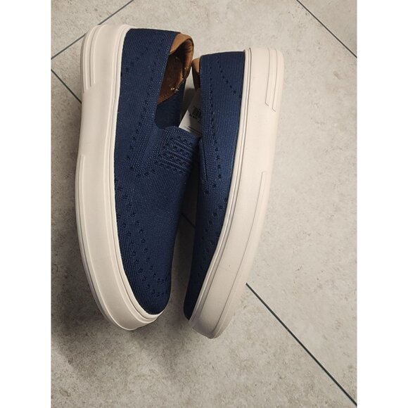 Dearfoams Womens Navy Blue Original Comfort Slip-On Sneakers 7.5 - Picture 5 of 7